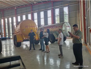 福格申机械工程高管莅临天盛机械参观交流 共商撒肥机领域深度合作